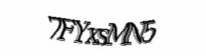 Security check image, please type the characters shown